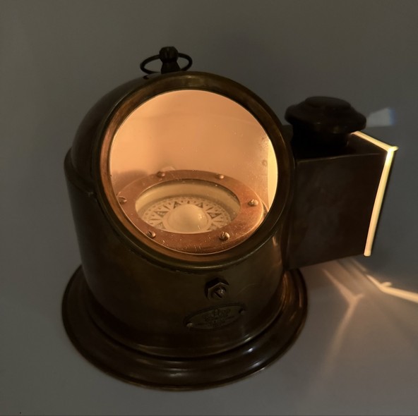Vintage marine
compass