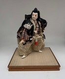 Антикварная кукла 
в костюме театра Кабуки