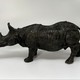 Антикварная скульптура «Носорог»