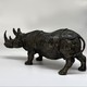 Антикварная скульптура «Носорог»