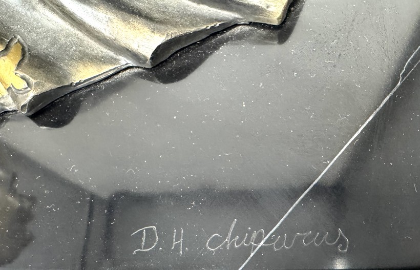 Antique sculptural composition "Endless History"