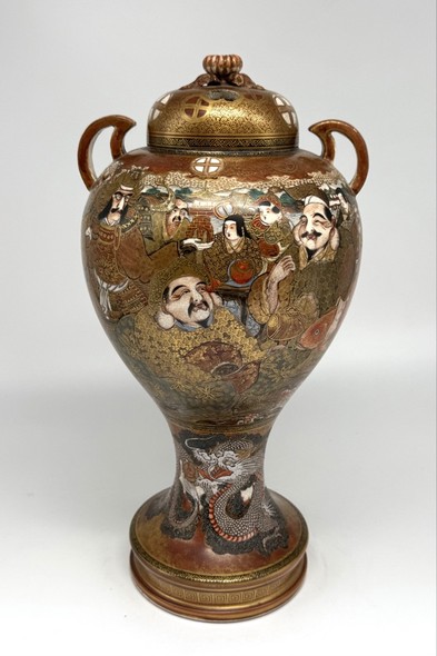 Антикварная ваза, Сацума