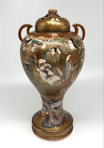 Антикварная ваза, Сацума