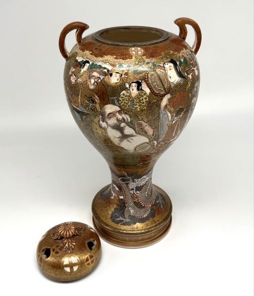 Антикварная ваза, Сацума