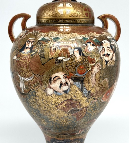 Антикварная ваза, Сацума