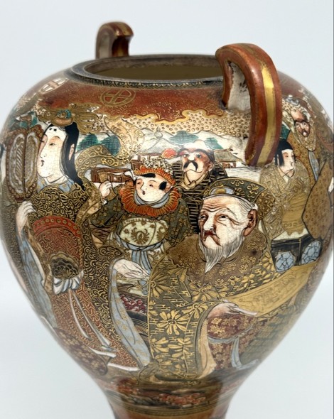 Антикварная ваза, Сацума