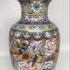 Antique vase "Flowers and Birds"