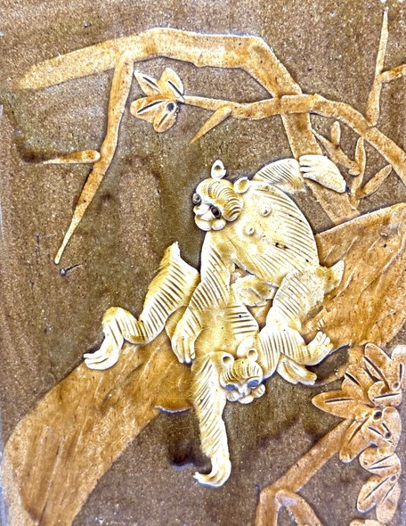 Antique planters,
ceramics, Asia