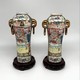 Antique vases
Famille Rose