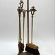 Fireplace accessories
with a screen, Louis XV