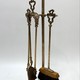 Fireplace accessories
with a screen, Louis XV