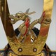 Model of a samurai helmet