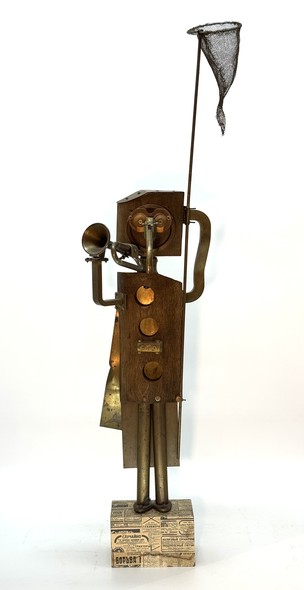 Vintage sculpture "Wind Catcher"