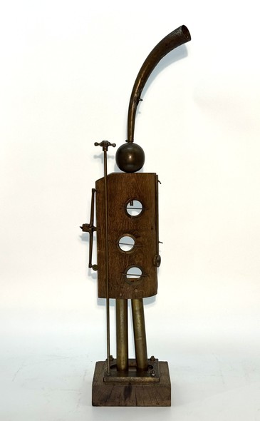 Vintage sculpture "Brainwashing"