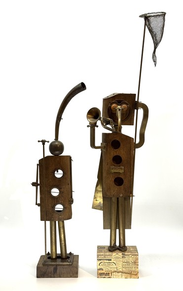 Vintage sculpture "Brainwashing"