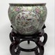 Vintage planter-aquarium