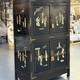 Vintage oriental-style wardrobe