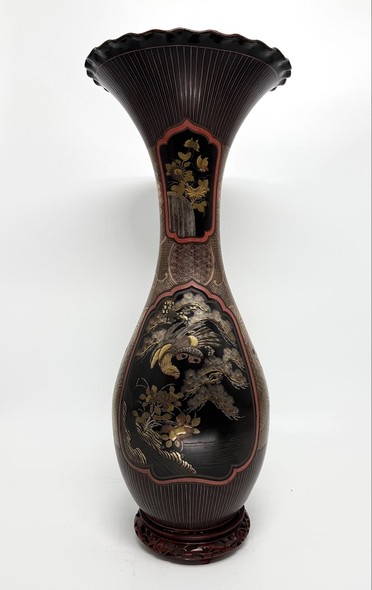 Antique floor vase, Japan
