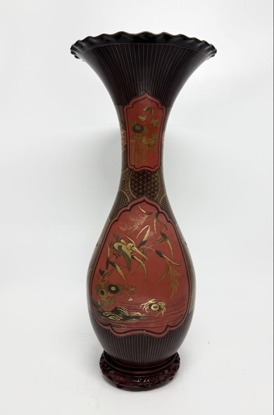 Antique floor vase, Japan