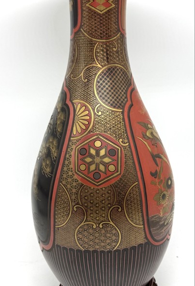 Antique floor vase, Japan