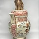 Antique incense burner vase, Satsuma