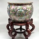 Antique aquarium-vase
