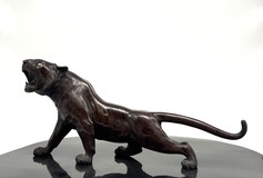 Antique Okimono
"Tiger", Meiji