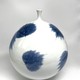 A rare large vase by Fujii Shumei