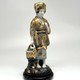 Vintage sculpture
"Japanese Woman with a Basket"