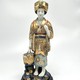 Vintage sculpture
"Japanese Woman with a Basket"