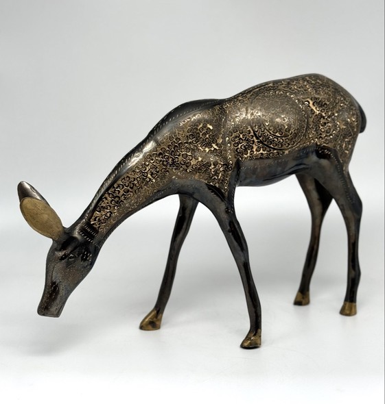 Antique sculptures "Deer and fallow deer"
