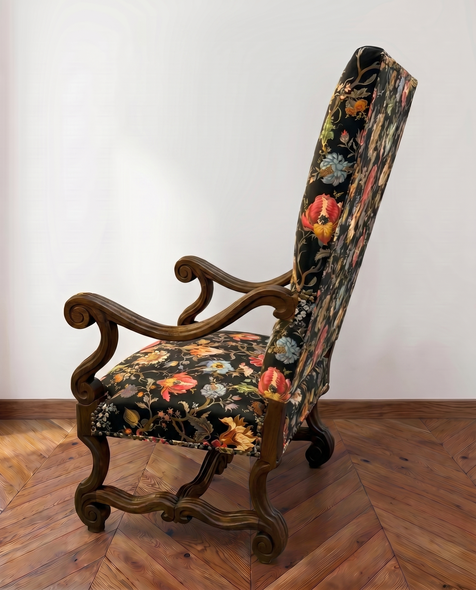 Antique folding chair