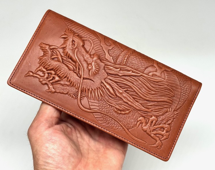 Unusual "Dragon" wallet