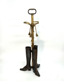 Unusual stand
for umbrellas "Boots"
