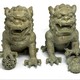 Vintage Paired Sculptures "Dogs Fo"
