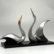 Paired sculptures "Cranes"