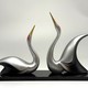 Paired sculptures "Cranes"