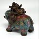 Vintage sculptures "Pair of elephants"