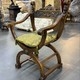 Antique curule chair