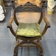 Antique curule chair