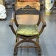 Antique curule chair