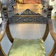 Antique curule chair