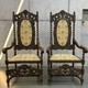 Antique twin armchairs,
Neo-Renaissance