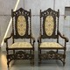 Antique twin armchairs,
Neo-Renaissance