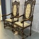 Antique twin armchairs,
Neo-Renaissance