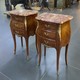 Антикварные парные тумбочки 
в стиле Людовика XV