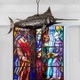Large hanging sculpture "Marlin"