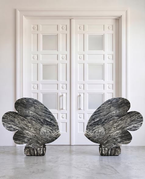 Pair sculpture "Fish"