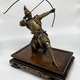 Okimono "Samurai with a Bow"