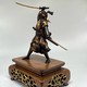 Okimono "Samurai with swords"
